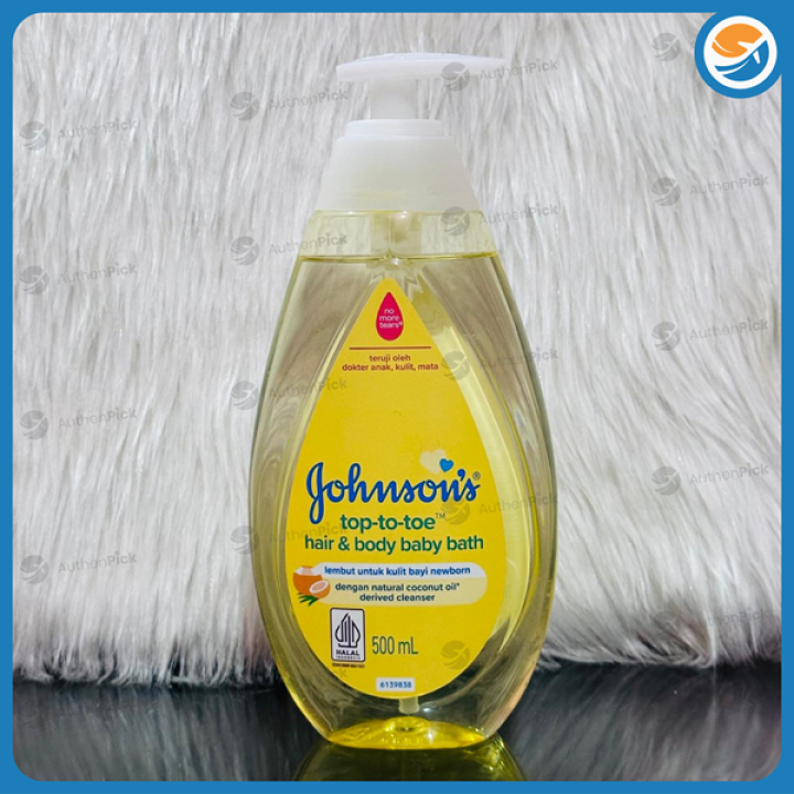 Johnson's Top-to-Toe Hair & Body Baby Bath 500ml