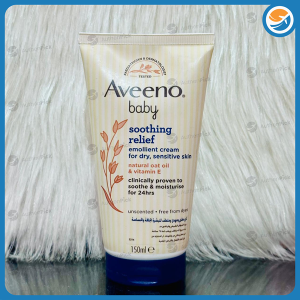 Aveeno Baby Soothing Relief Emollient Cream For Dry & Sensitive Skin