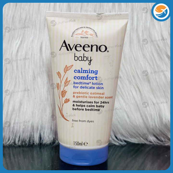 Aveeno Baby Calming Comfort Bedtime Lotion for Delicate Skin 150ml