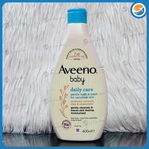 Aveeno Baby Daily Care gentle bath & wash for Sensitive Skin 400ml