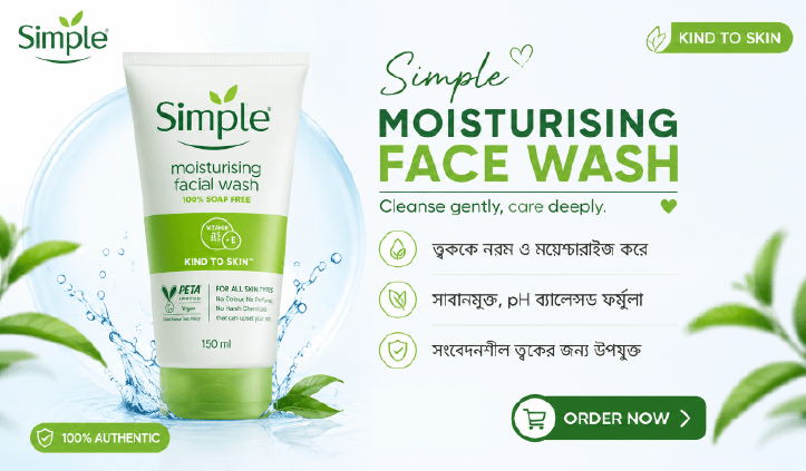 Simple <br> Facewash