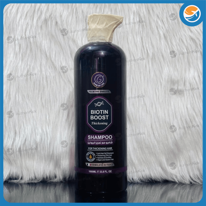 Glow My Life Biotin Boost Thickening Shampoo 1000ml