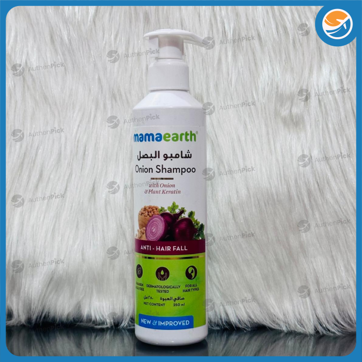 Mamaearth Onion Hair Fall Shampoo For Hair Growth & Hair Fall Control 250ml
