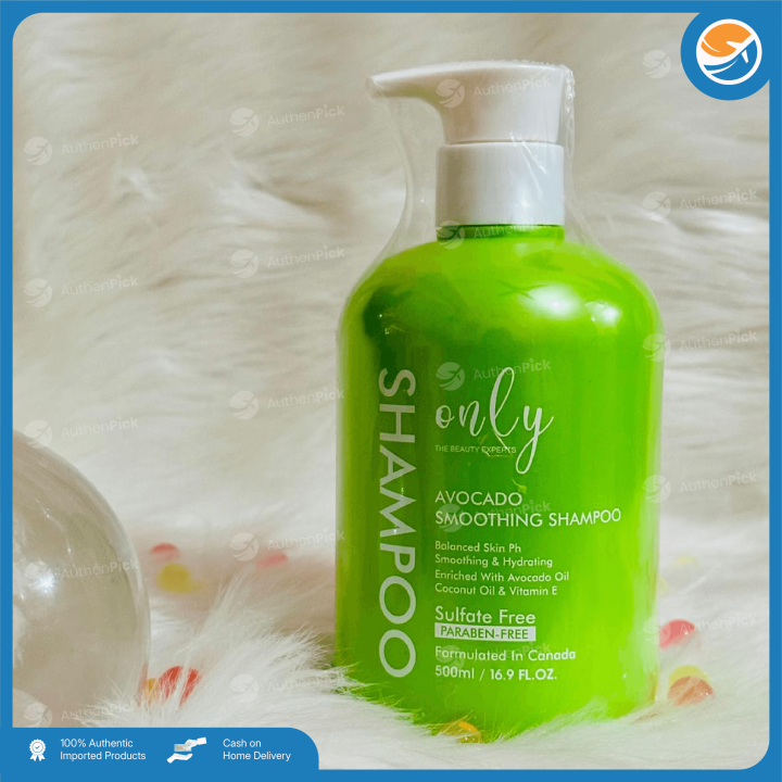 Only Avocado Smoothing Shampoo 500ml