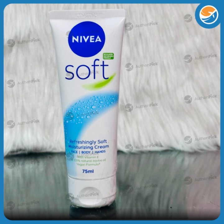 NIVEA Soft Moisturizing Cream 75ml (Tube)