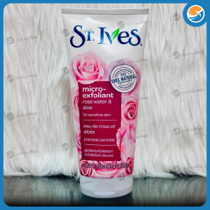 St. Ives Rose & Aloe Micro-Exfoliant for Sensitive Skin 170g
