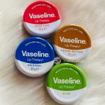 Vaseline Lip Therapy – Rosy, Cocoa Butter, Aloe Vera & Original 20g