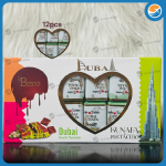 Dubai Kunafa Pistachio Chocolate 220gm× 12 Pcs